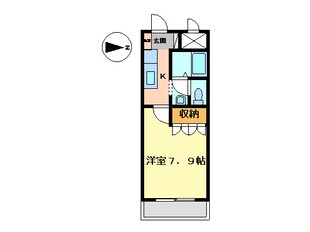 ロイヤルパレス花水木の物件間取画像